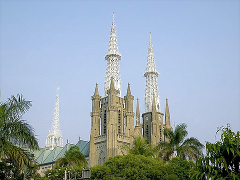 雅加达大教堂旅游景点图片