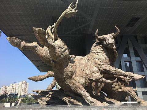 深圳证券交易所西面广场旅游景点图片
