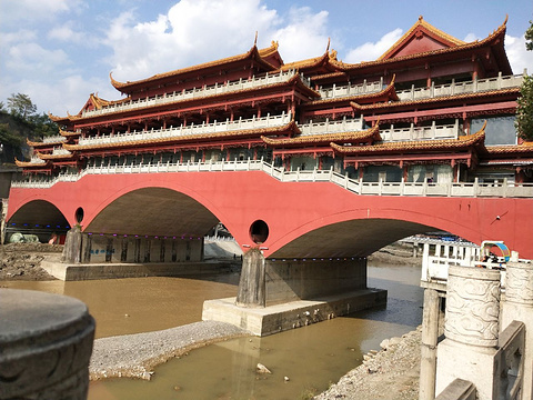 万源廊桥旅游景点图片