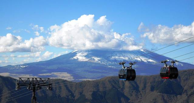 箱根驹岳山空中缆车