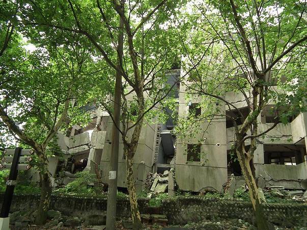 彭州龙门山地震遗址公园