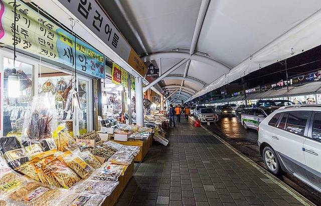 江陵注文津水产市场