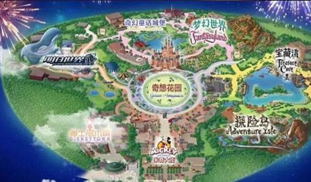 奇幻童话城堡旅游导图