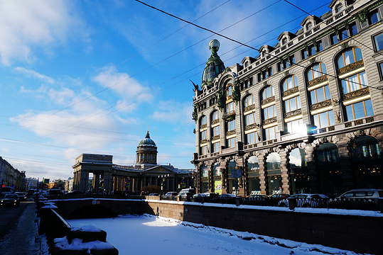 圣彼得堡图书大楼旅游景点图片