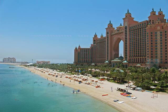 棕榈岛观光单轨列车