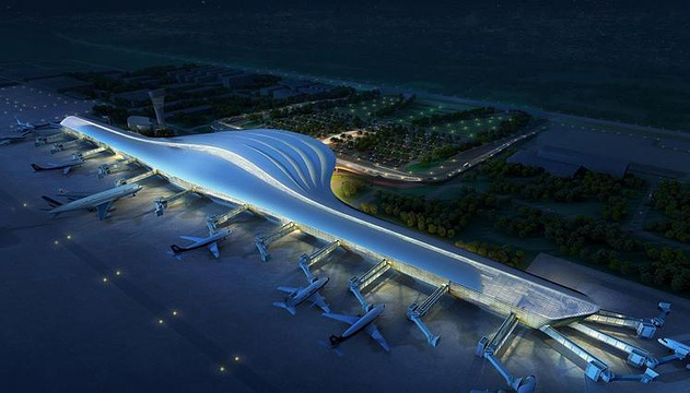 蓬莱国际机场旅游景点图片