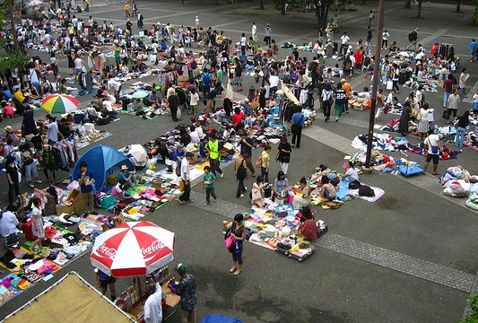 代代木公园跳蚤市场旅游景点图片