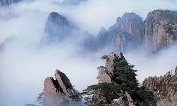 黄山-紫石峰旅游景点图片