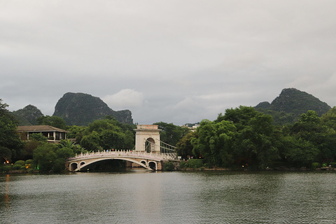 两江四湖景区旅游景点攻略图