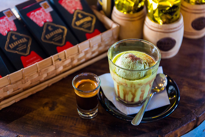 "...的猫屎咖啡，仅加了一份espresso的拿铁就能有如此浓郁香醇的口感，不愧是咖啡中最精品的品类_巴厘岛"的评论图片