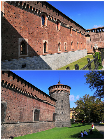 "意大利米兰斯福尔扎城堡🏯游玩攻略！_斯福尔扎城堡"的评论图片