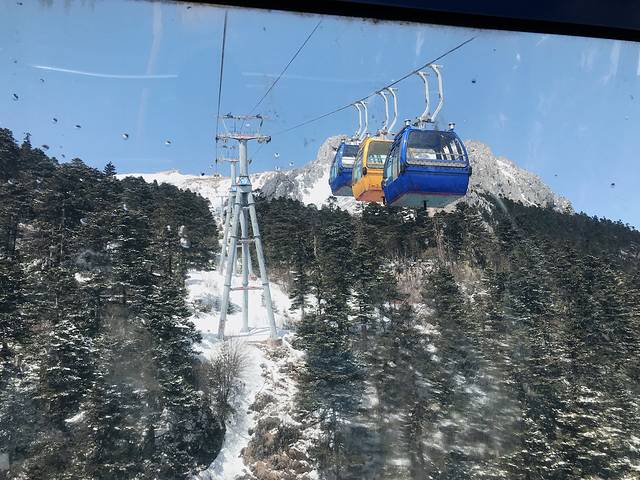 石卡雪山观景台