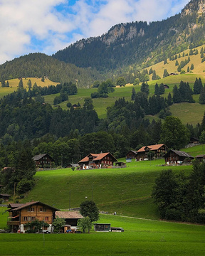 瑞士村格林德瓦尔德旅游景点攻略图