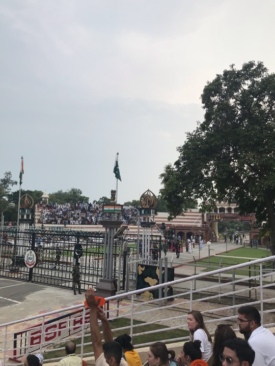 印巴边界降旗仪式