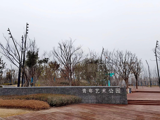 "冬季很萧条，打卡这些公园，看点不是很多，春秋时节，百花盛开、五彩缤纷的时候去打卡，最佳_上海之鱼"的评论图片