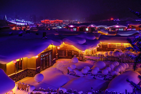 中国雪乡旅游景点攻略图