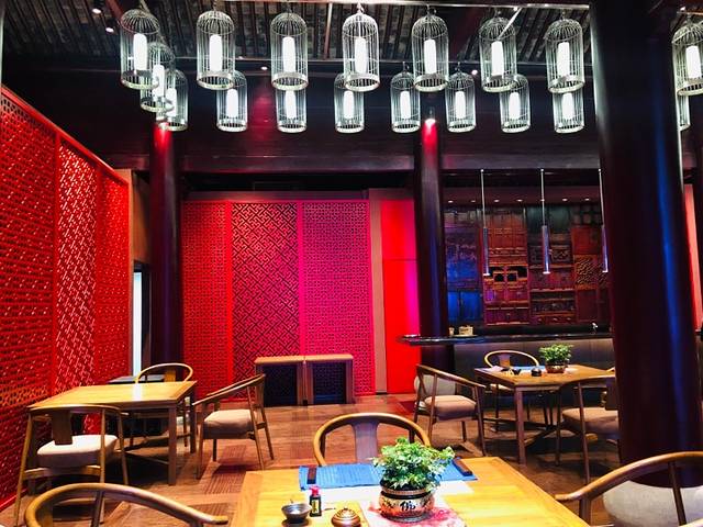 柏悦酒店-红餐厅
