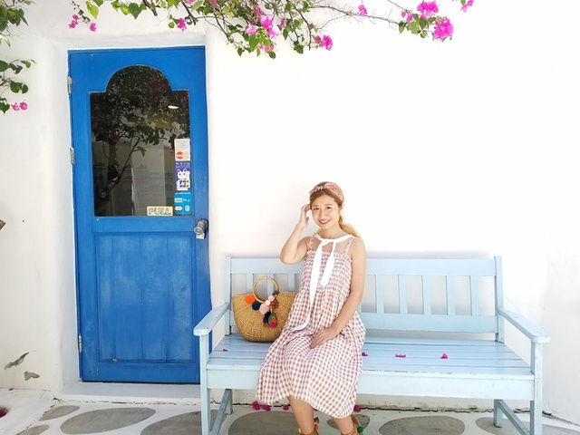 "泰国的 小希腊村，这是一处结合购物与娱乐的概念旅游景点，整个园区的色调是蓝窗白墙，瞎拍也能出美照！_华欣"的评论图片