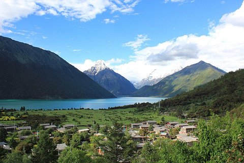 巴松措旅游景点攻略图