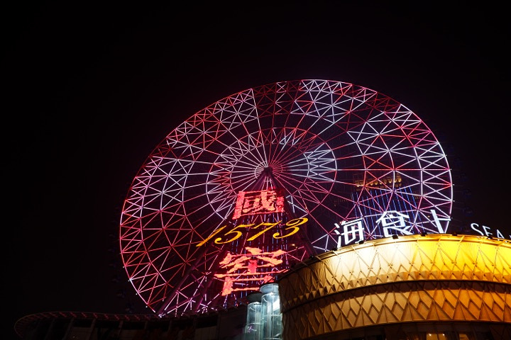 "长沙必玩榜|夜色中的长沙摩天轮_星城之眼摩天轮"的评论图片