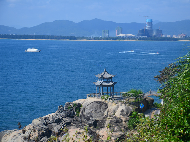 "三亚最美岛屿 要去就起大早_蜈支洲岛"的评论图片