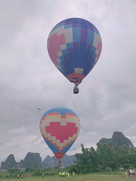 燕莎热气球飞行体验