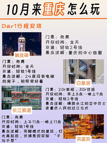 "十月来重庆的正确玩法🌟四天三晚保姆级攻略_重庆工业博物馆"的评论图片