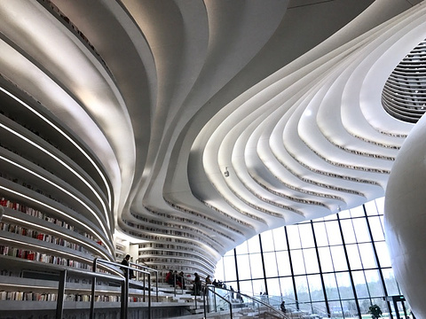 天津滨海图书馆旅游景点攻略图