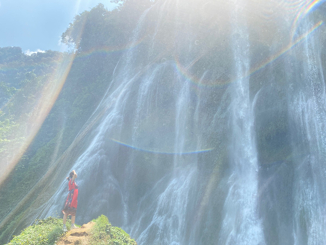 "三叠岭瀑布，一个不收门票的小众瀑布。一个免费又好出片的景点。🧭导航：三叠岭瀑布_三叠岭瀑布"的评论图片