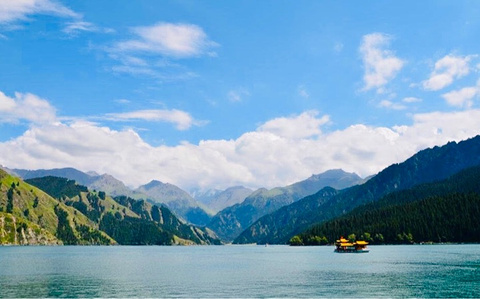 天山天池旅游景点攻略图