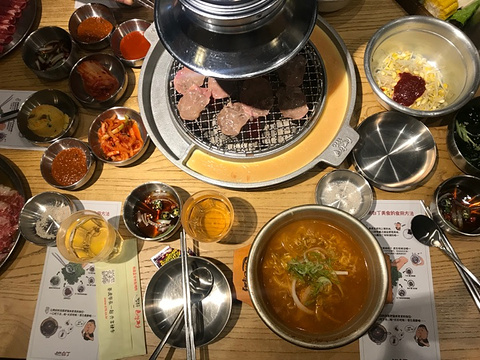 姜虎东白丁韩国传统烤肉(湾悦城店)旅游景点攻略图