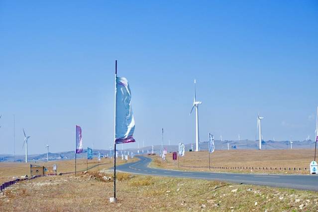 内蒙古华电新能源分公司库伦风光电场