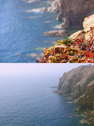 "【🌞阳光和🌊海浪下的排石景观】感受美轮美奂的海岸和峭壁_排石景观"的评论图片