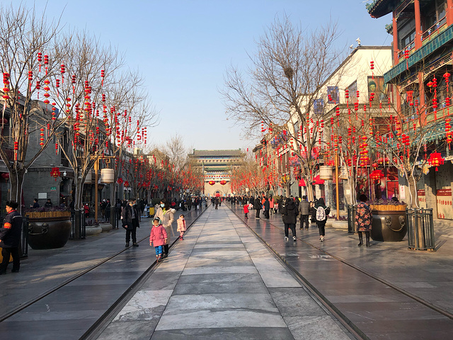 "节日里的前门大街_北京"的评论图片
