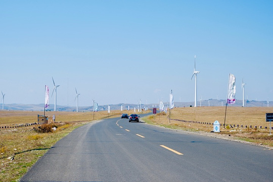风力发电厂旅游景点图片