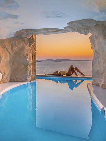 "去一次就爱上！希腊最高调的海景洞穴酒店_塔吉甲沃米科诺斯酒店(Cavo Tagoo Mykonos)"的评论图片
