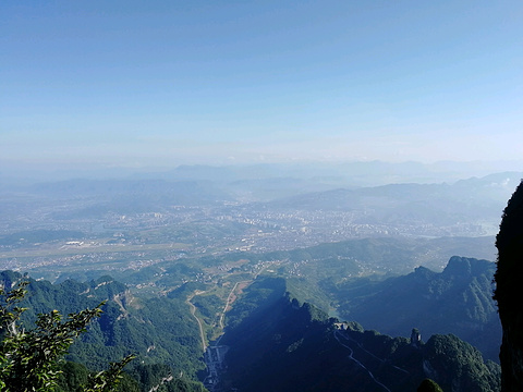 天门山玻璃栈道旅游景点攻略图