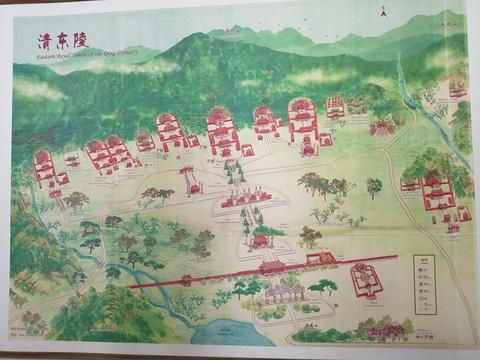 清东陵旅游景点攻略图