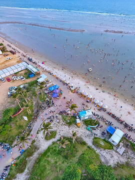 北海银滩旅游度假区旅游景点攻略图