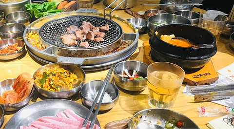 姜虎东白丁韩国传统烤肉(泰禾店)旅游景点攻略图