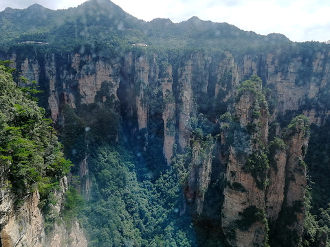 袁家界景区旅游景点攻略图