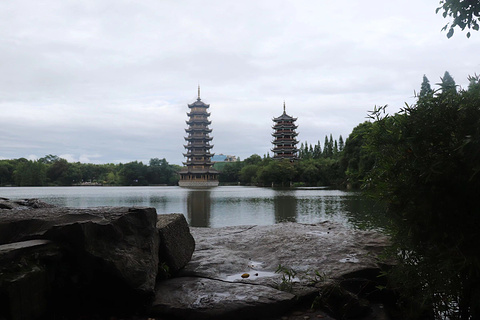 两江四湖景区旅游景点攻略图