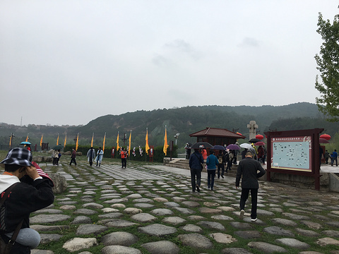 黄帝陵印池公园旅游景点图片