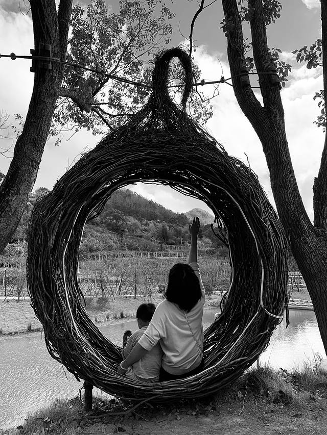 后岭花开嬉栖谷