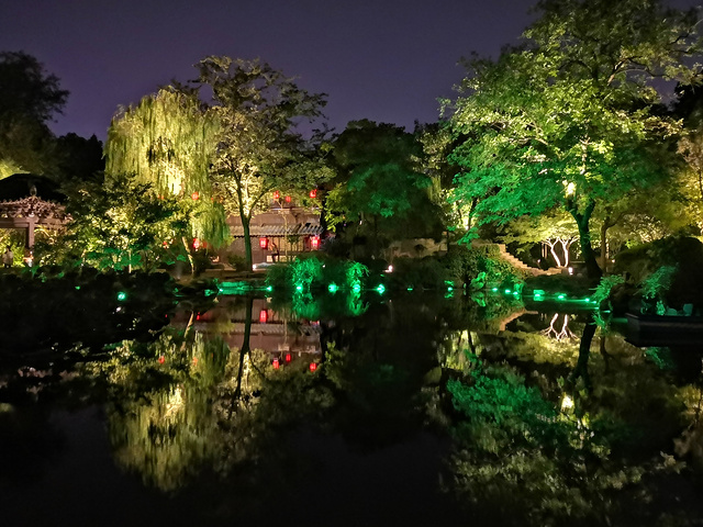 沈园夜景图片