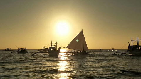 长滩岛落日风帆体验旅游景点攻略图