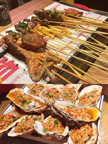 "一次能炫30串的牛肉串，长沙的必吃榜烧烤店_天心区中信广场"的评论图片