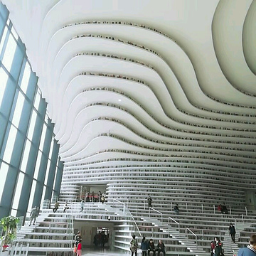 天津滨海图书馆旅游景点攻略图