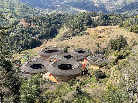 福建土楼(南靖)景区旅游景点攻略图