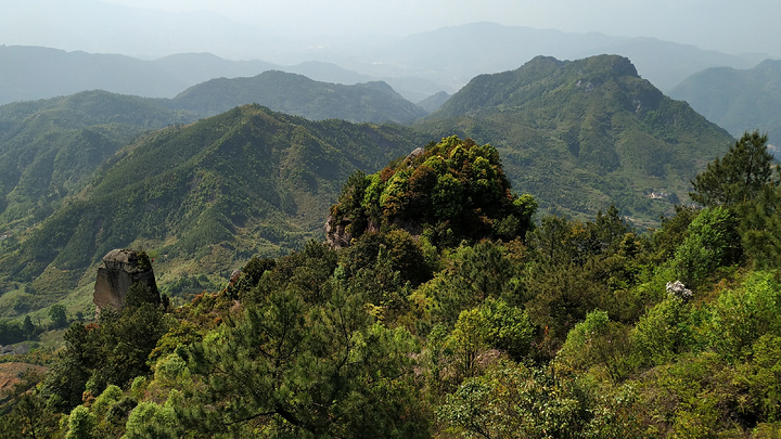 2022閩清白巖山遊玩攻略,爬到山頂(麒麟峰),沿南天. 【去哪兒攻略】